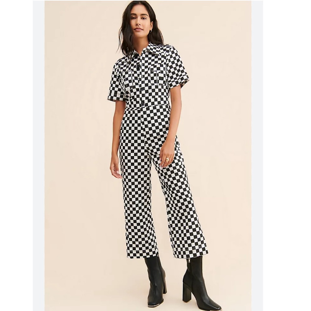 Saint Geraldine Marrs Checkered Coveralls